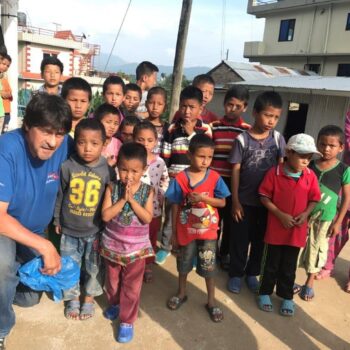 Visita all`orfanotrofio Yamuna Children