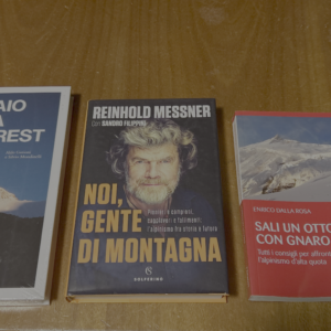 Libri di alpinismo (vari titoli e autori)