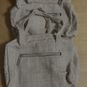 Borsetta – beauty case in tessuto di fibra di ortica