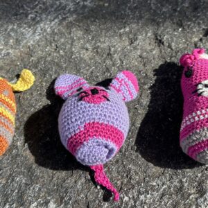 Pupazzi fatti all’uncinetto
