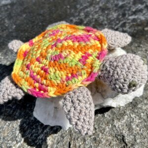 Tartarughe fatte all’uncinetto